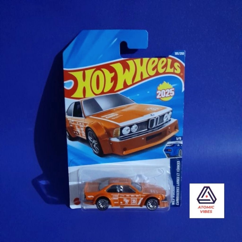 ล้อร้อน BMW 635 Csi สีส้ม Diecast