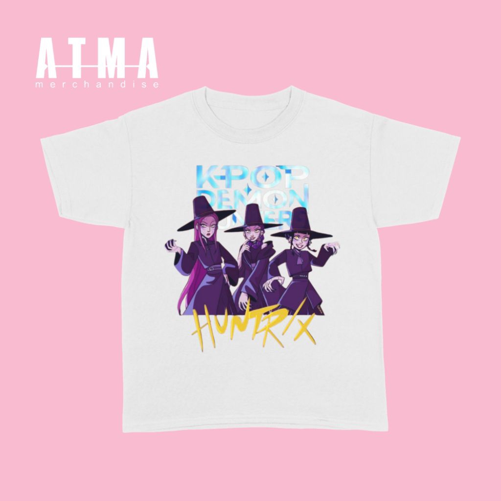 เสื้อยืด K-POP DEMON HUNTER HUNTRIX CHILDRENS