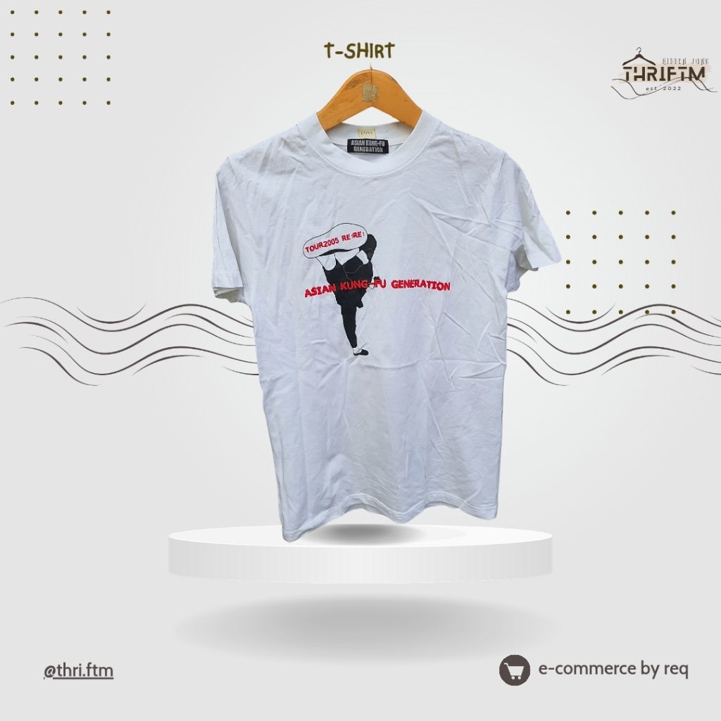 เสื้อยืด/Asian Kung-fu Generation Album Re:Re Tour Japan 2005