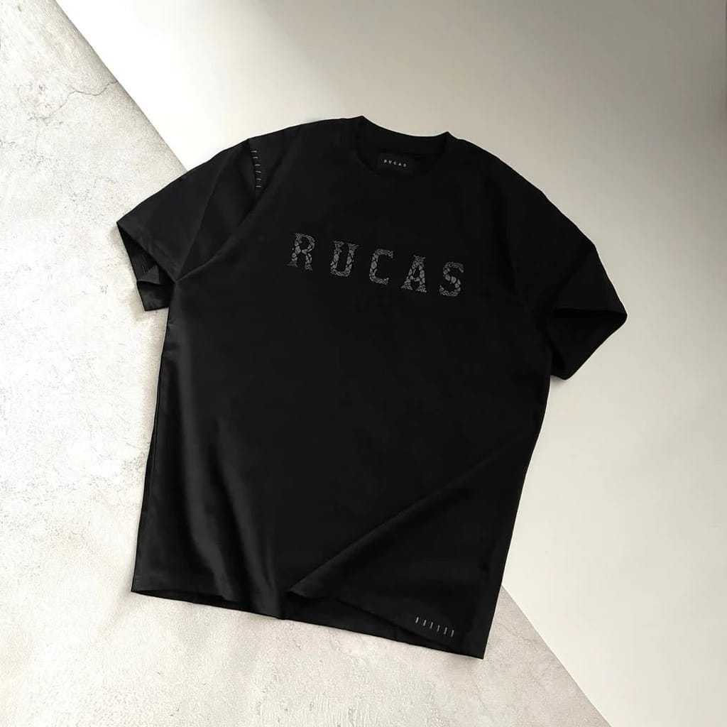 RUCAS "The Initial" Python Texture Tee / RUCAS SEASON 8 Python Leather Jeans