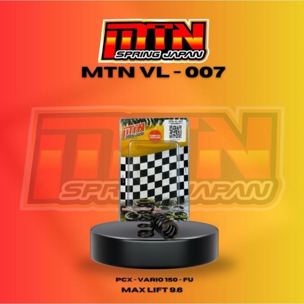 MTN วาล์วสปริงประเภท VL-007 ความสูง 39 มม. VARIO 125/150-PCX 150-ADV 150-SATRIA FU ORIGINAL