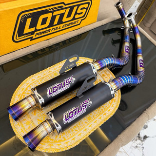 knalpot LOTUS TYPE COBRA NON SAMLONG, BLACEK ORIGINAL LOTUS, Vario 125/150 LED NEW, AEROX,NMAX, MIO KNALPOT SUDAH TINGGAL PASANG