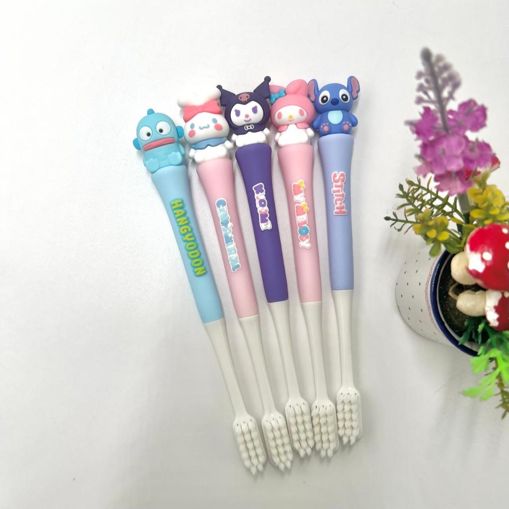 แปรงสีฟัน 3D Soft 3D Sanrio Stitch Free Box