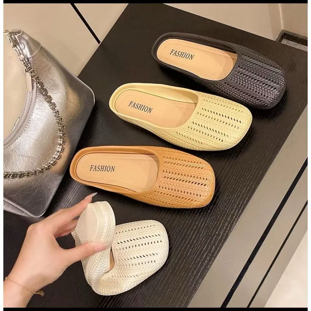 สมดุล6856 รองเท้าส้นเตี้ยผ้าทอลําลองหรูหราสําหรับสํานักงานและเมาเอ้าท์