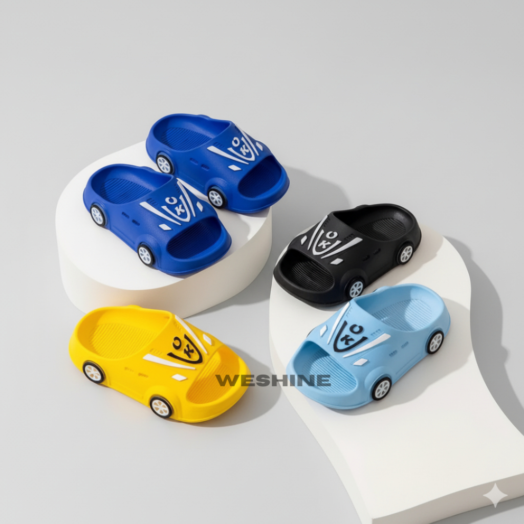 Weshine - VIBER CAR รองเท้าแตะเด็กรองเท้าแตะยางรถยนต์รองเท้าแตะ im ชายหญิงน่ารักรองเท้าแตะเด็กอินเทร