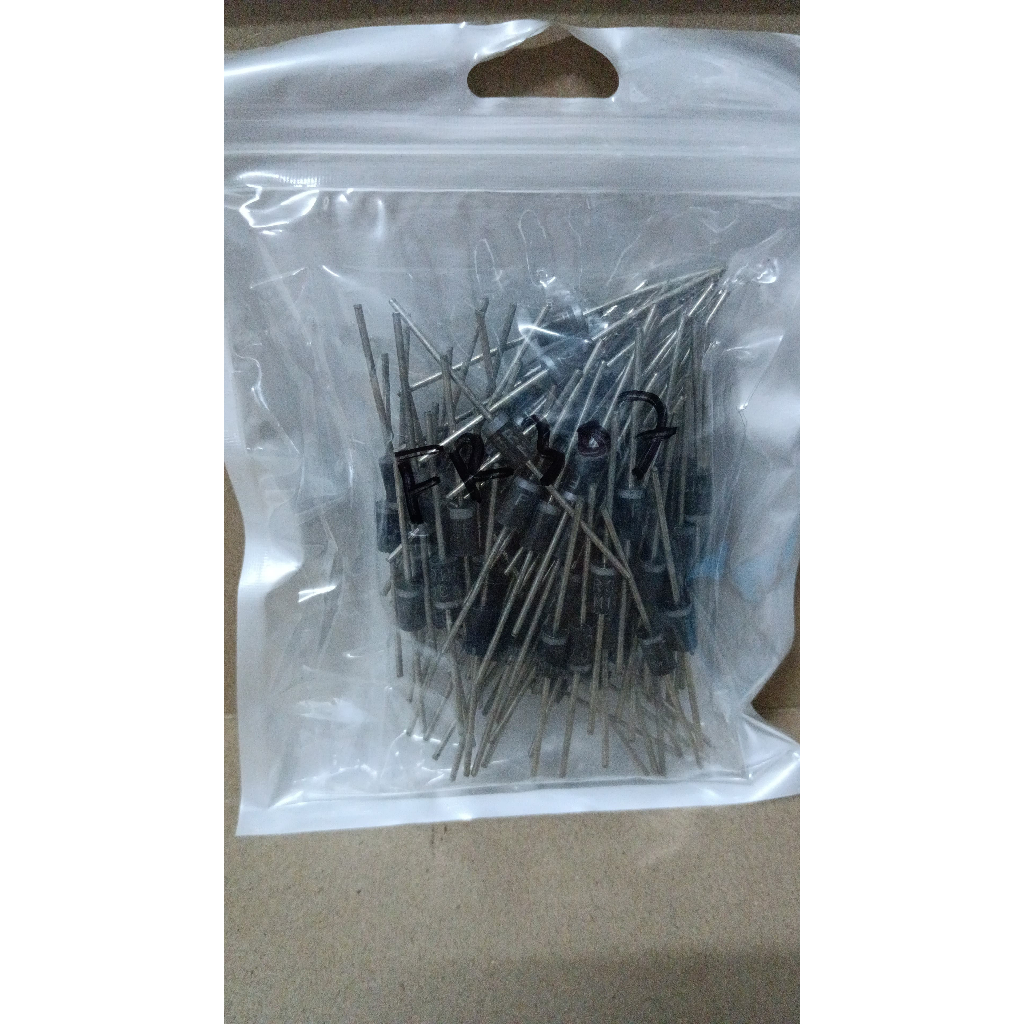 7856 ไดโอดจุ่มเร็ว 3a 3ampere 3 ampere 1000v fr307 fr 307