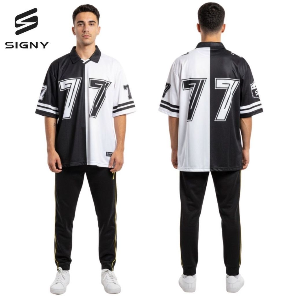060 ORIGINAL SIGNY JERSEY เสื้อยืด SIGNY COLLAR OVERSIZE เสื้อยืด SUPER PREMIUM คุณภาพสูง MATERIAL