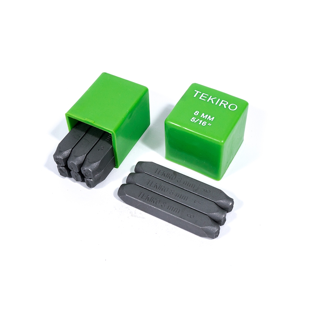 TEKIRO KNOCK NUMBER 8 MM /NUMBER PUNCH