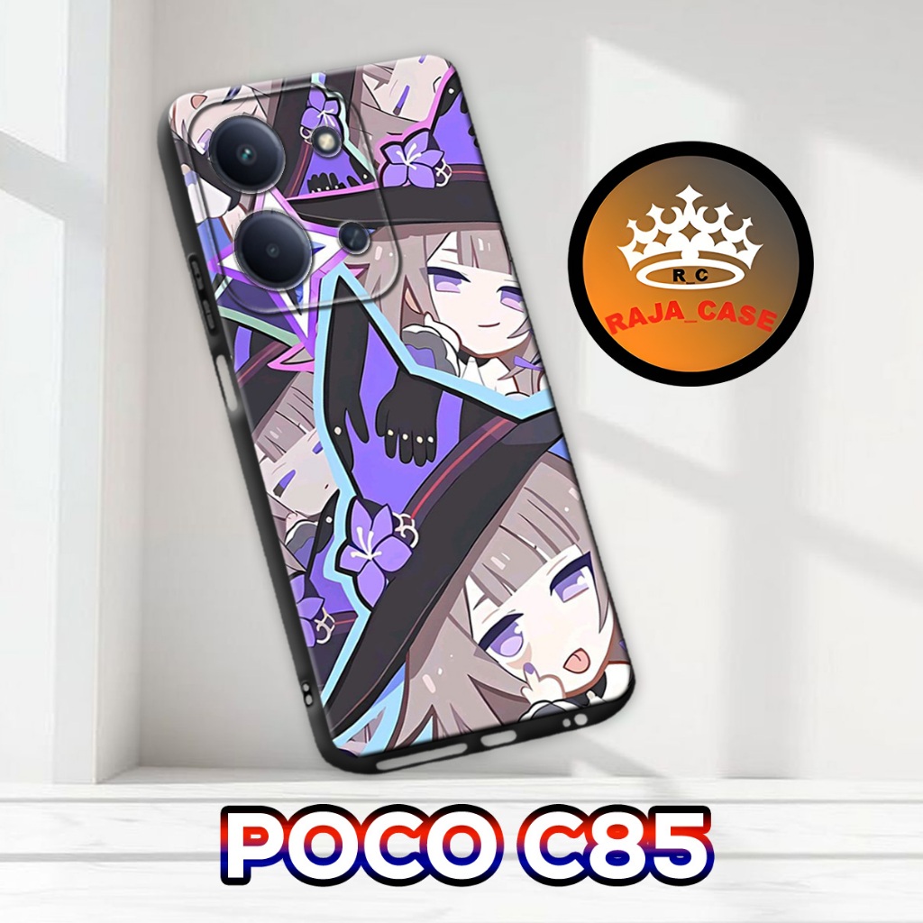 Rc47/ POCO C85 softcase - ลายเด็กผู้หญิง - เคส POCO C85 - เคส POCO C85 - เคส POCO C85 ซิลิโคนเท่