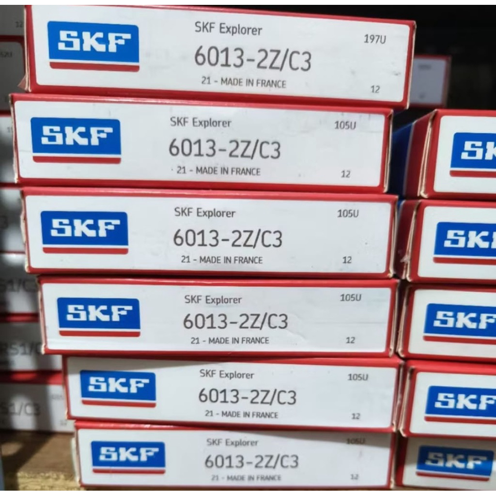 BEARING 6013 2Z C3 SKF IRON CAP