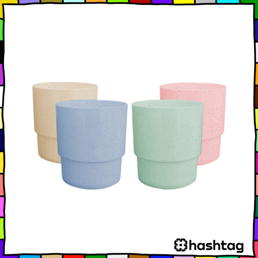 Hastag EDELWEISS แก้วลบพลาสติก LD-EDL 203 Y3941