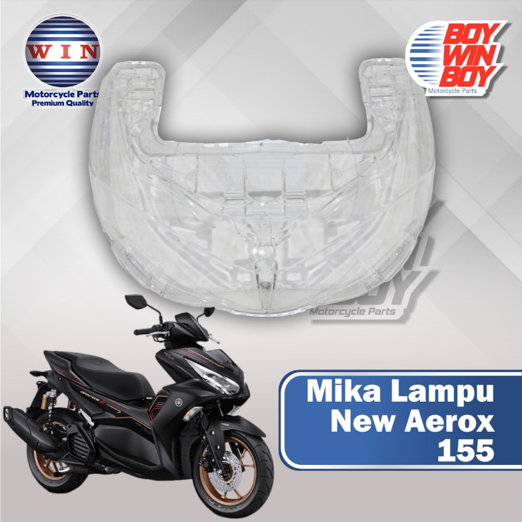 ใหม่ Aerox 155 2021 Win ยี่ห้อโคมไฟ Mica