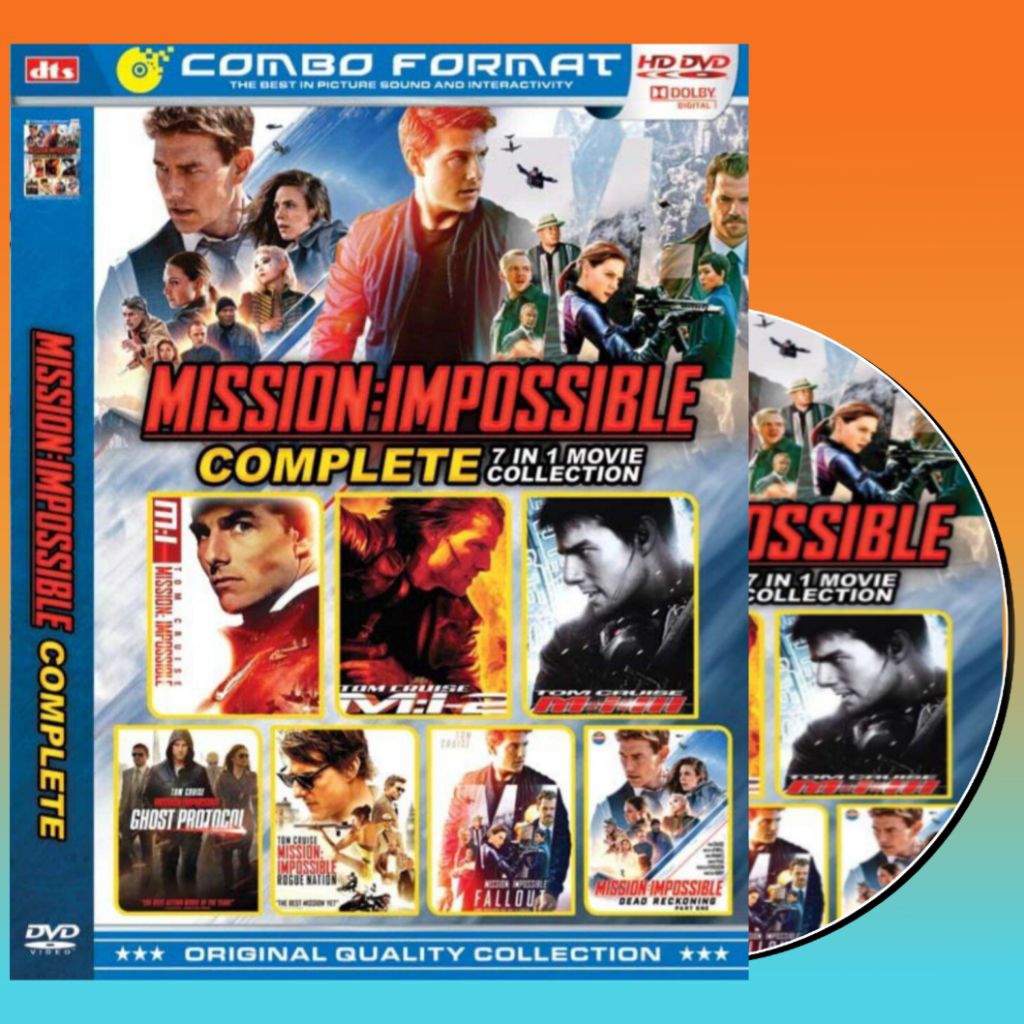 MISSION IMPOSSIBLE CHAPTER MOVIE CASSETTE - MOVIE ACTION MOVIE - TOM CRUISE ACTION - LATEST FULL MOV