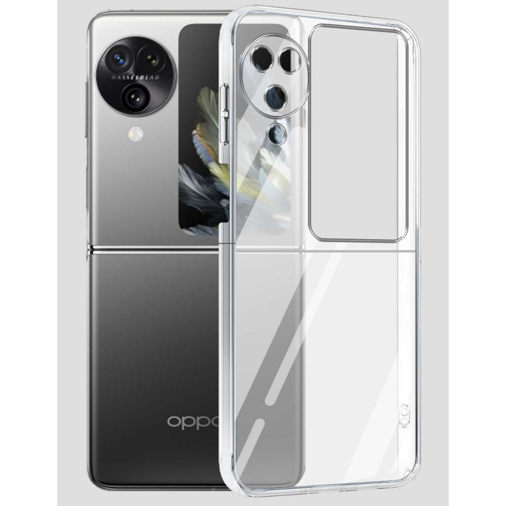 Oppo Find N3 Flip 5G Case Softcase CRYSTAL CLEAR Case Casing Hp Oppo Find N3 Flip 5G