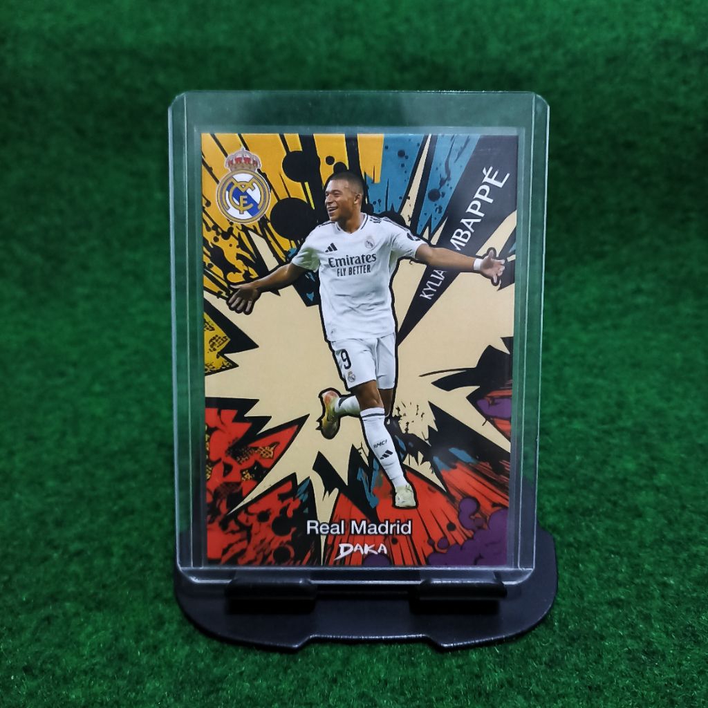 การ์ดฟุตบอล KYLIAN MBAPPE INSERT DAKA REAL MADRID 24/25