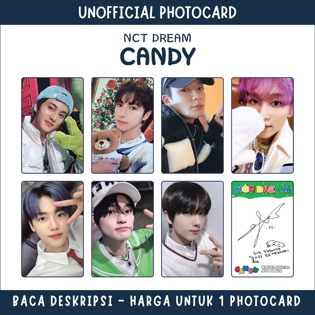[รูปถ่ายอย่างเป็นทางการ] NCT DREAM - CANDY
