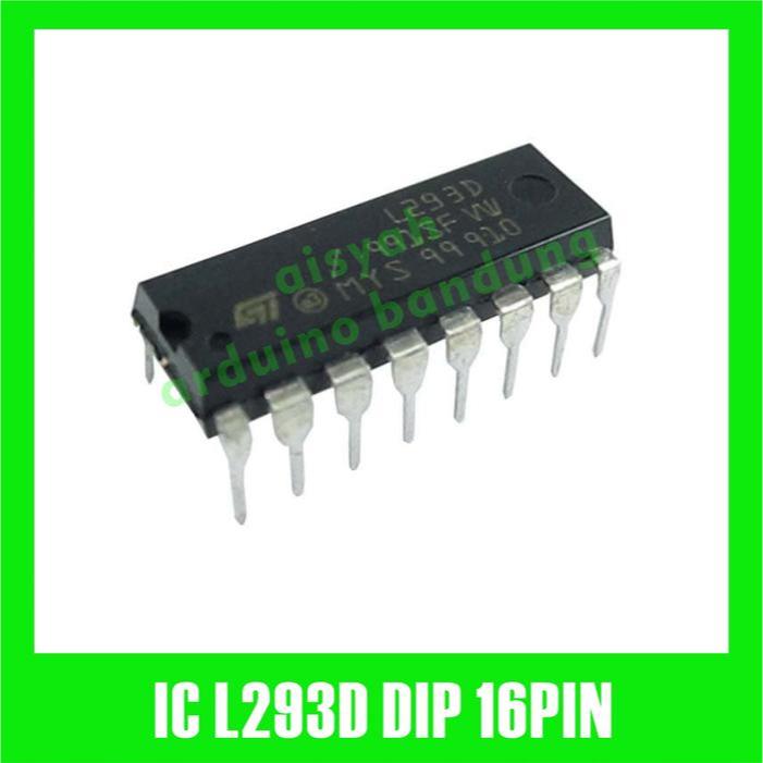L293D IC DIP-16 4 ช่อง Half-H DC มอเตอร์ Stepper Driver L293 L 293D 2