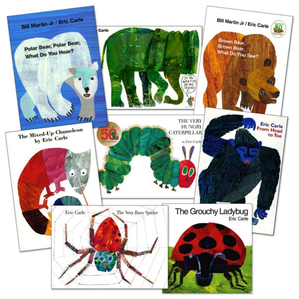 หนังสือเด็ก Eric Carle Board Book ของแท้