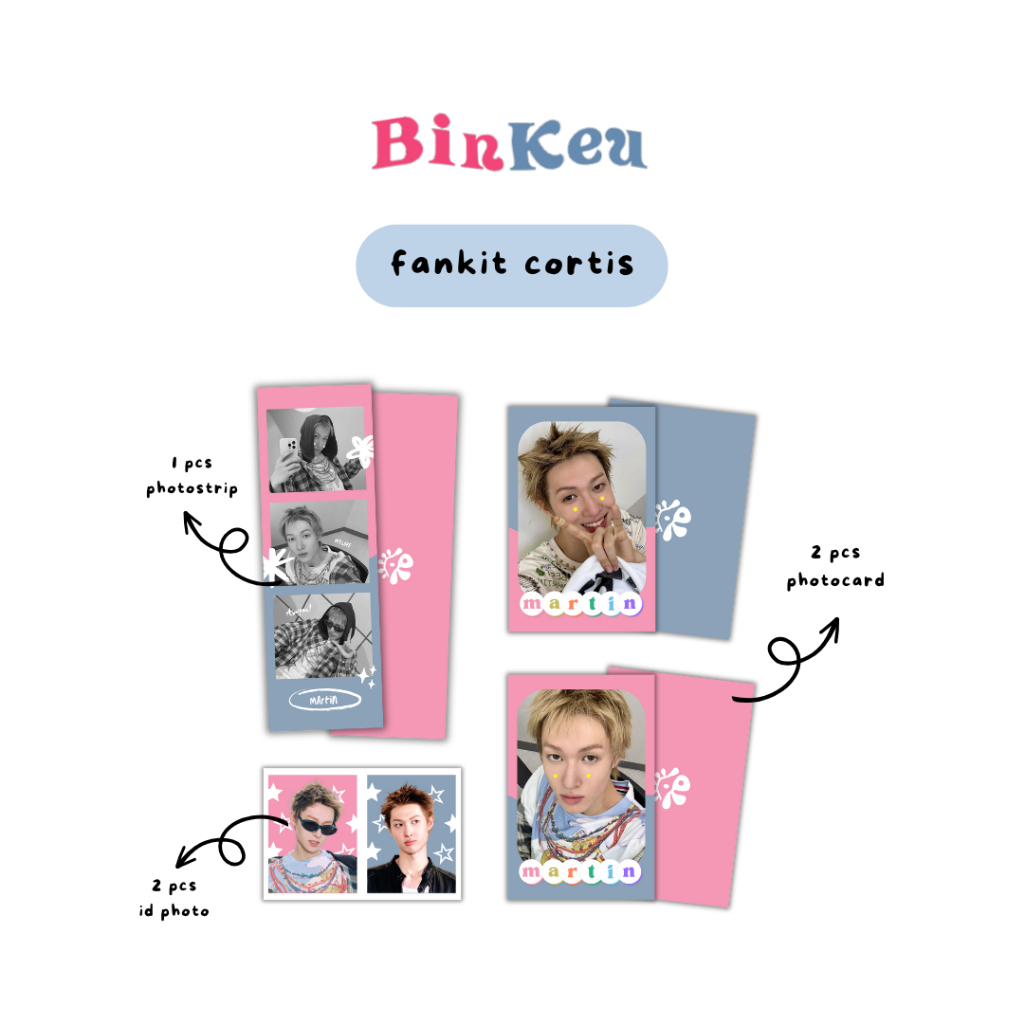 CORTIS Fankit - Photostrip + Photocard + รูป ID