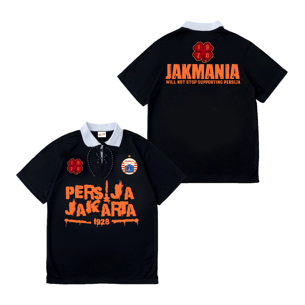 Auxso Sport Jersey Persija Football Jersey Vintage Jersey Sportswear Football Shirt Band Jersey