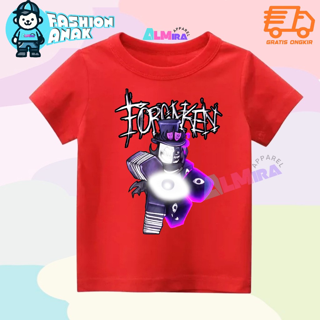 UMBRA NOLI ROBLOX FORSAKEN KIDS เสื้อยืด