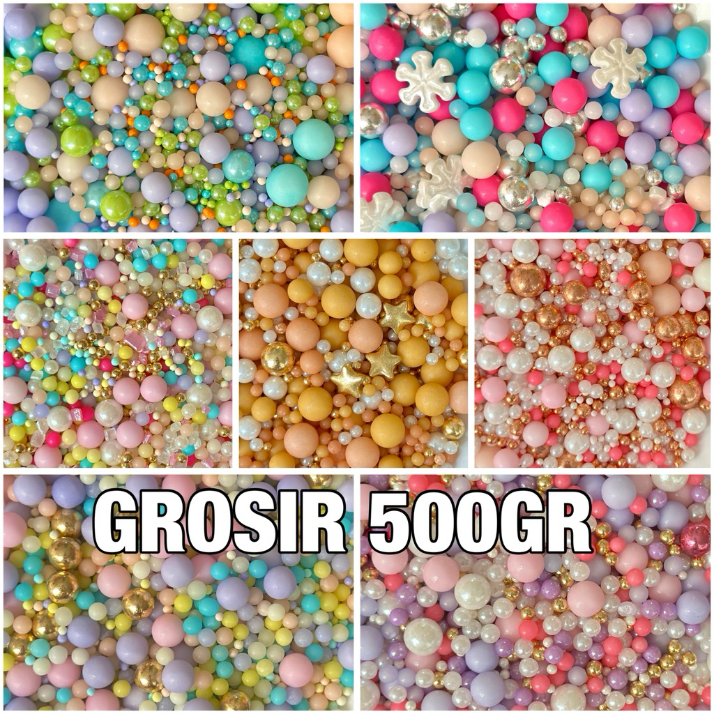 Sprinkle Mix 500gr ตกแต่งเค้กวันเกิดขายส่ง - Catalog 3