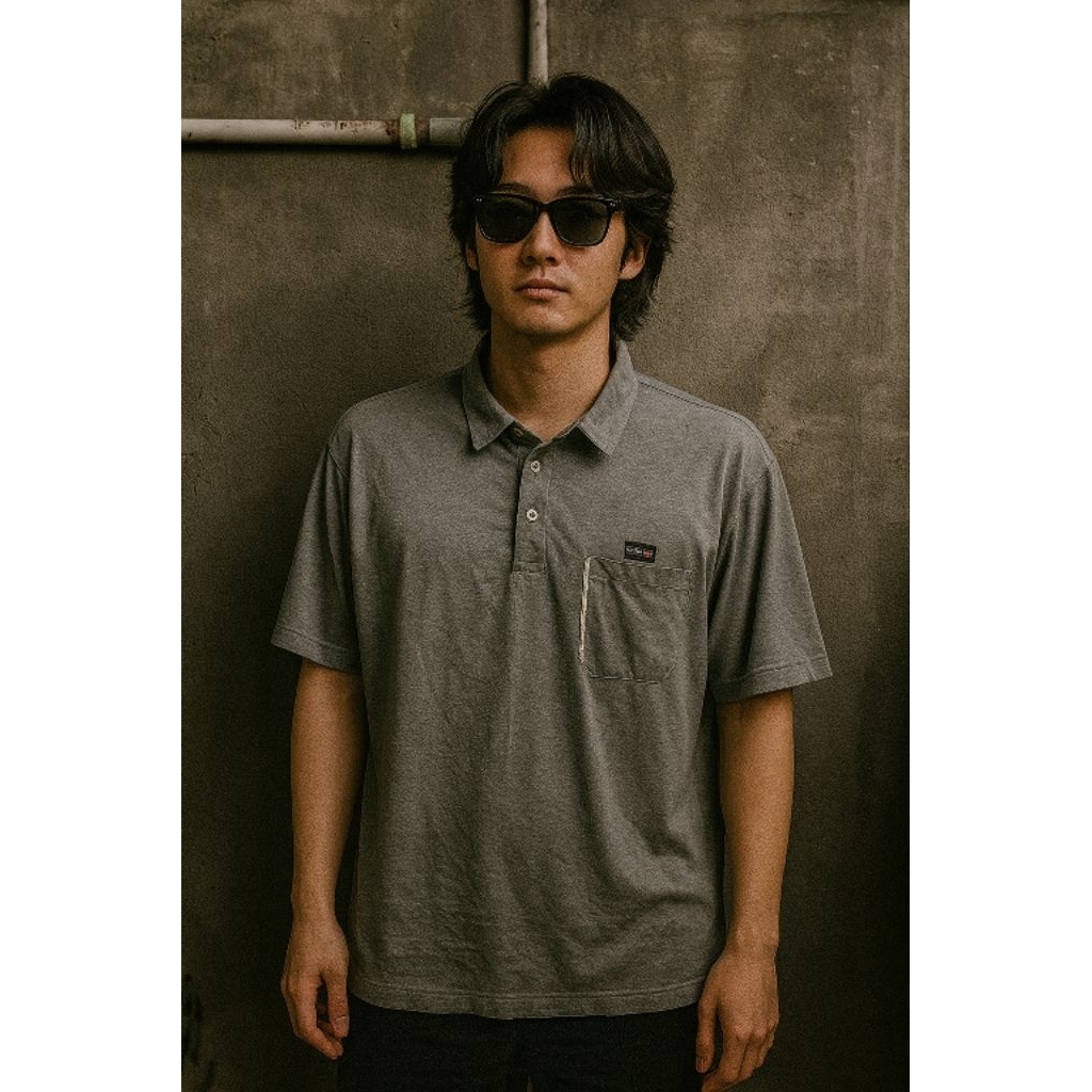 (New one) เสื้อโปโล Jersey )K0L*N INDU5TR1E5 O1 ไซส์ XL fit XXL (P76 x L60)