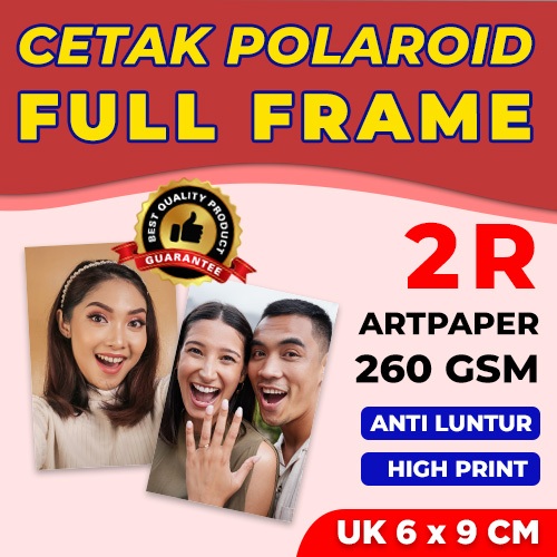 PRINT 2R FULL FRAME POLAROID PHOTOS