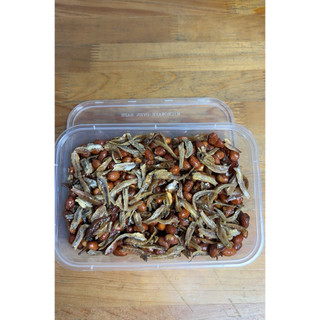 JUMBO 250 gr TERI KACANG PEDAS MANIS BUMBU RUJAK TANPA PENGAWET