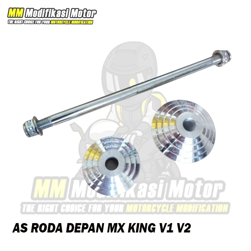 เพลาหน้า MX King V1 V2 Bosh Drum Mx King ด้านหน้าด้านหลังหนึ่งแพ็คเกจ