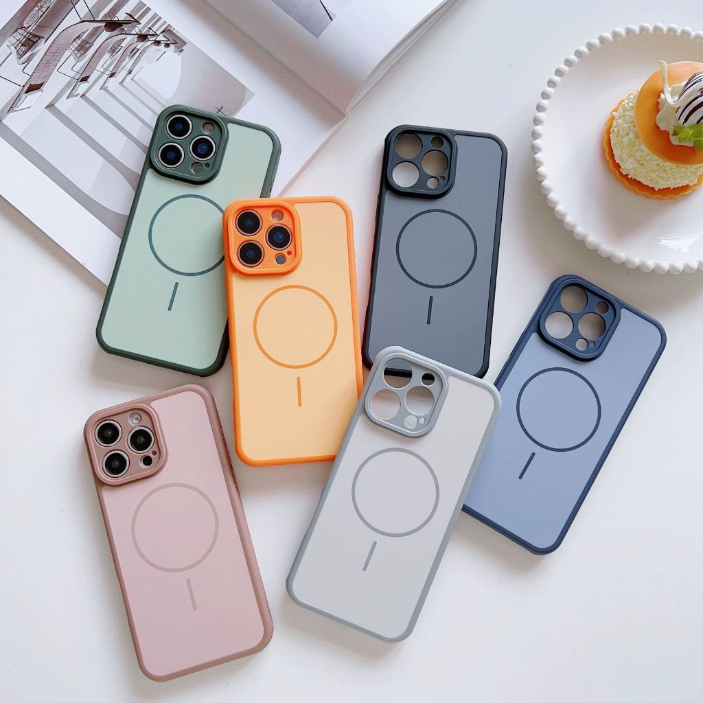 Dual สี Frosted Matte Hd เคสโทรศัพท์สําหรับ Samsung A26 A32 A35 A36 A37 A55 A56 A57 Softcase ปลอก Hp