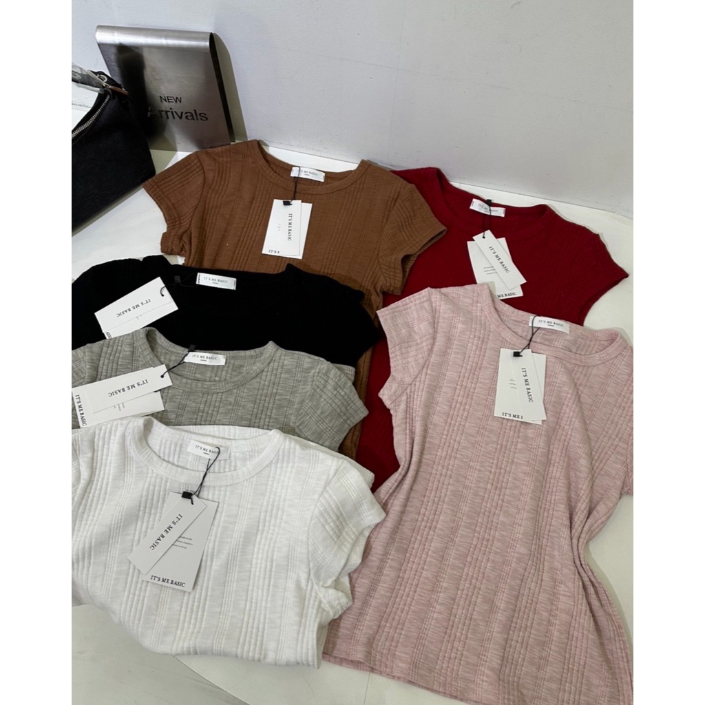 JENA BASIC TOP BASIC MATINE เสื้อยืด TOP