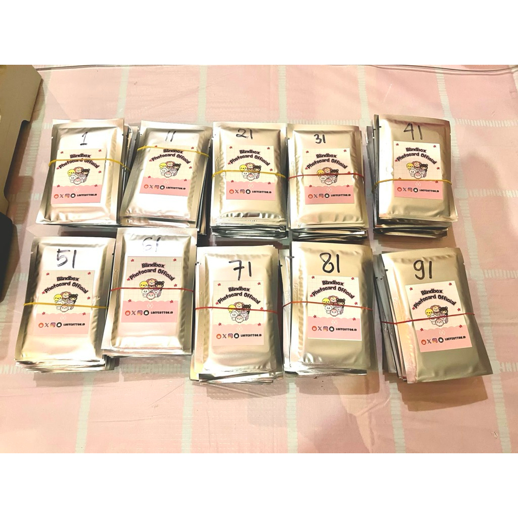 BLINDBOX PC EXO อย่างเป็นทางการ DO CHANYEOL SEHUN KAI SUHO BAEKHYUN LAY XIUMI CHEN PHOTOCARD ALBUM M