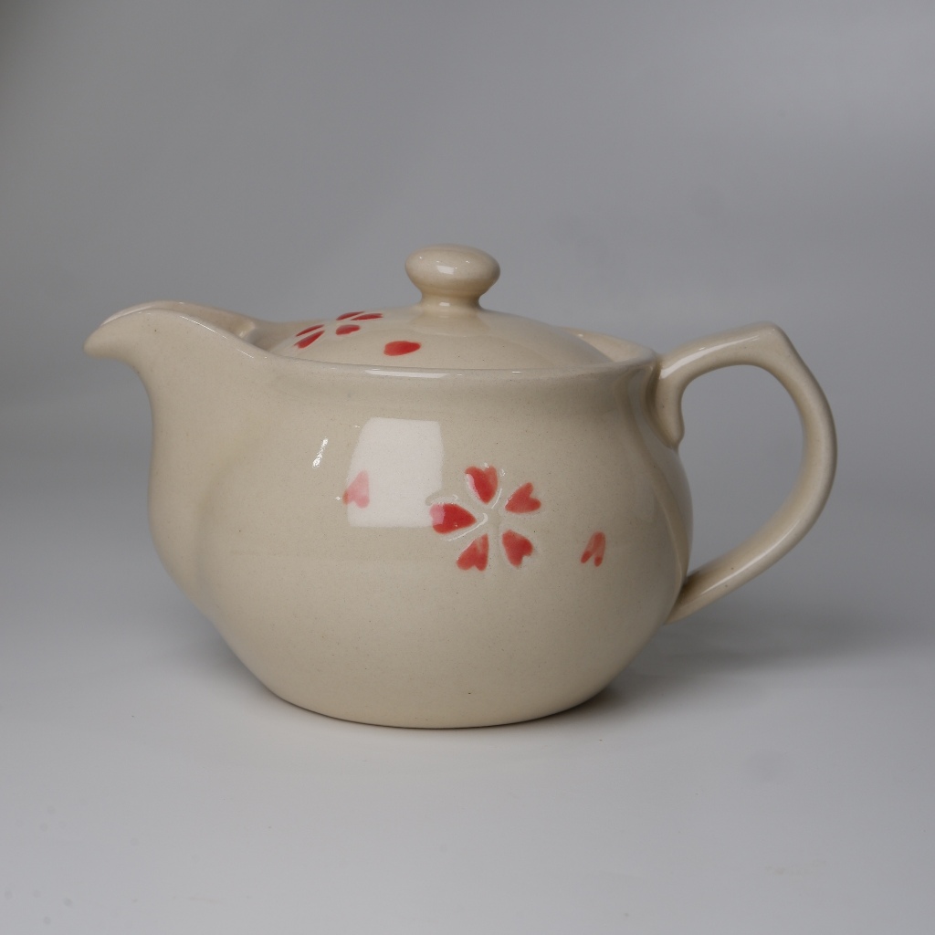 กาน้ําชาญี่ปุ่น Kyusu Cherry Blossom ผลิตในญี่ปุ่น