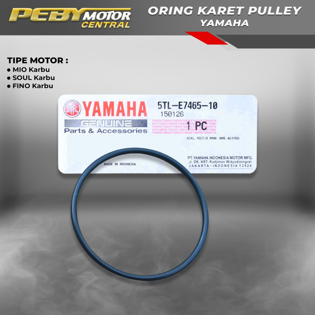 Oring ยาง Pully Pully Pulley Mio คาร์บูเรเตอร์ Soul คาร์บูเรเตอร์ Fino คาร์บูเรเตอร์ ORIGINAL อย่างเ