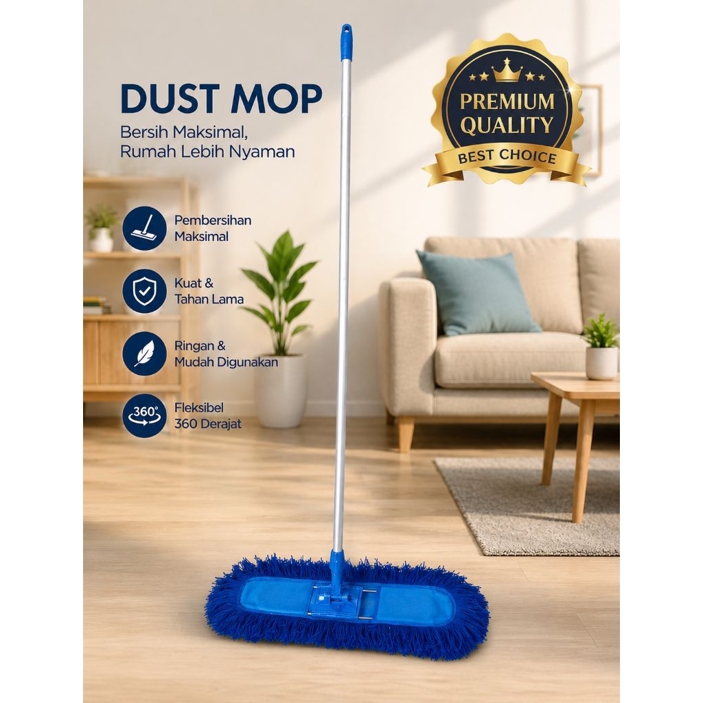 PREMIUM LOBBY DUSTER BROOM SET - LOBBY DUSTER BROOM ชุดเครื่องมือ