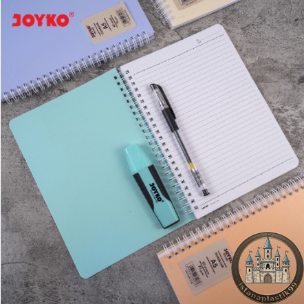 IP99 - JOYKO NOTEBOOK NB-680 DIARY AGENDA PASTEL NOTEBOOK ATK CUTE MOTIF MEMO THICK JOURNAL NB 680
