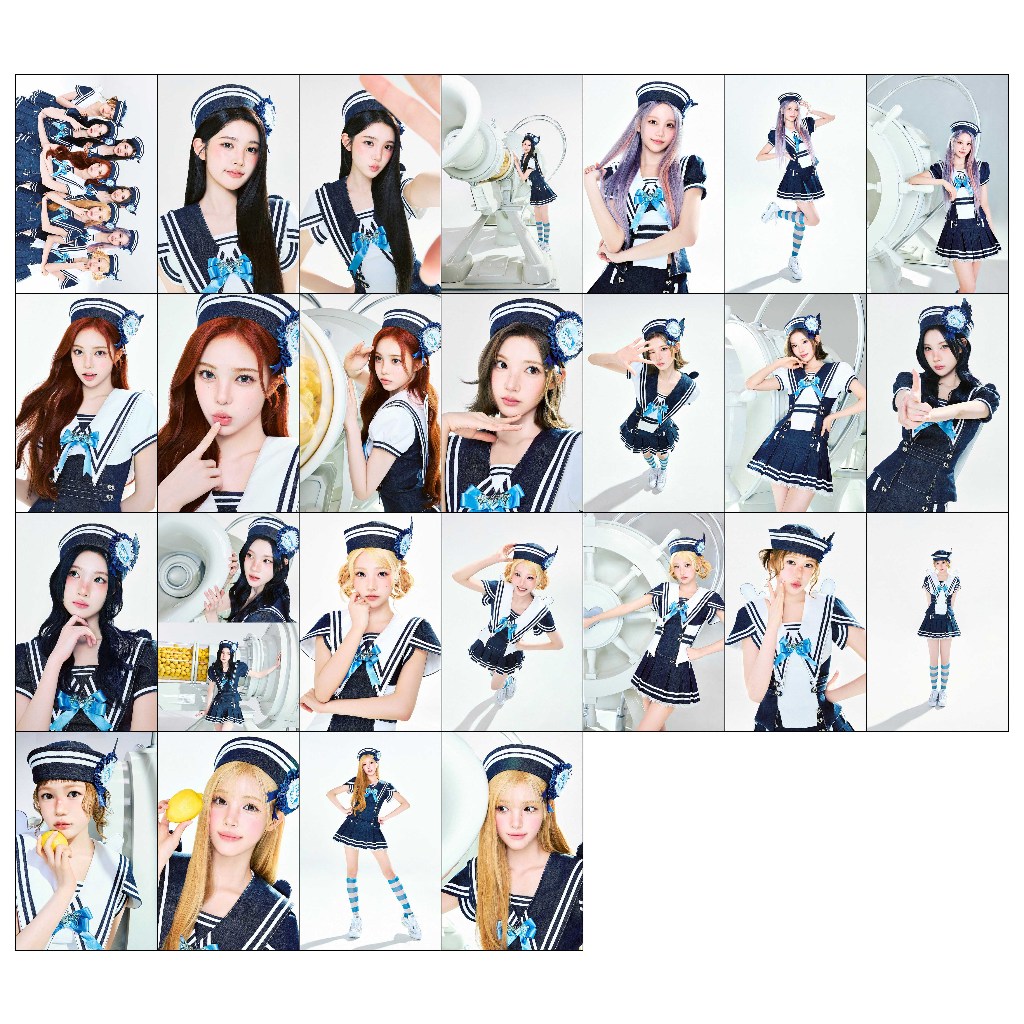 MINI STICKER S2U LEMON TANG 25 ชิ้นสติกเกอร์ CHROMO IDOL KPOP UNOFFICIAL CARMEN JEWOO ANA