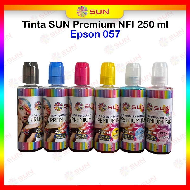 หมึกเติม Epson 250 ml 003 057 664 373 / Canon IP2770 790 810 811 Ink - SUN Premium Ink NFI 250 ml