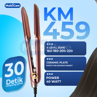 Catokan Rambut Kemei KM 459 / Catok Pelurus Rambut KM-459