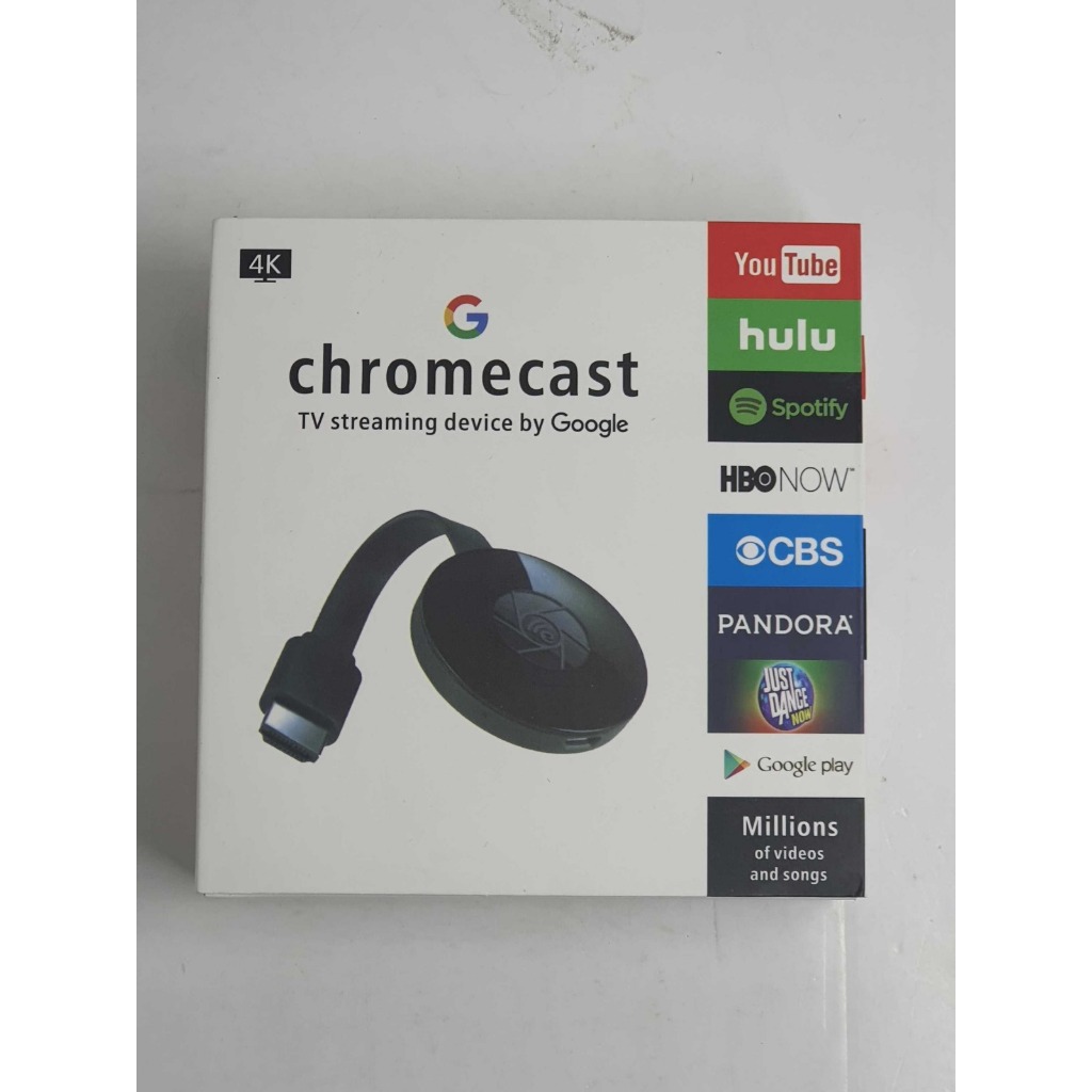 Chromecast Ultra (4K) HDMI Dongle Wireless Display Full HD