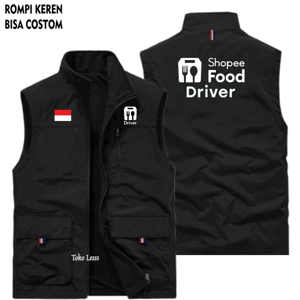 Shopefood Last Skotlet Driver Vest - Shopefood Vest Jacket