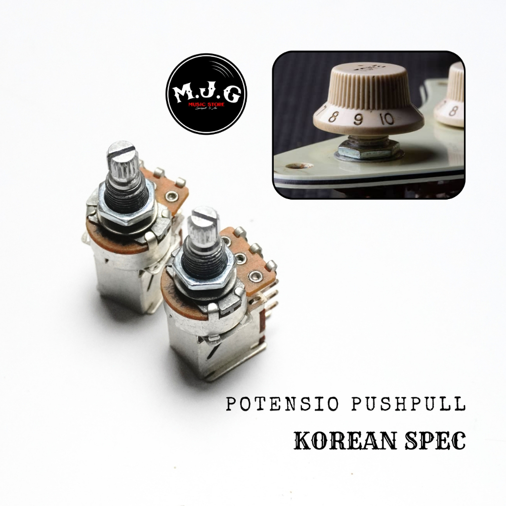 กีตาร์หรือเบส pushpull potentiometer Pull press alpha Korean spec A250k A500k