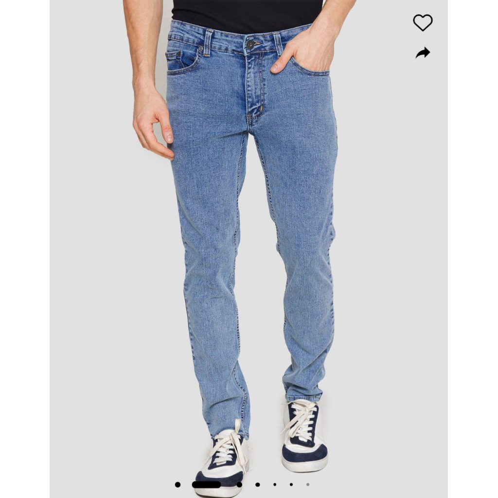 NEVADA DENIM กางเกงขายาว SLIMFIT | กางเกงยีนส์ผู้ชาย NEVADA ดั้งเดิม