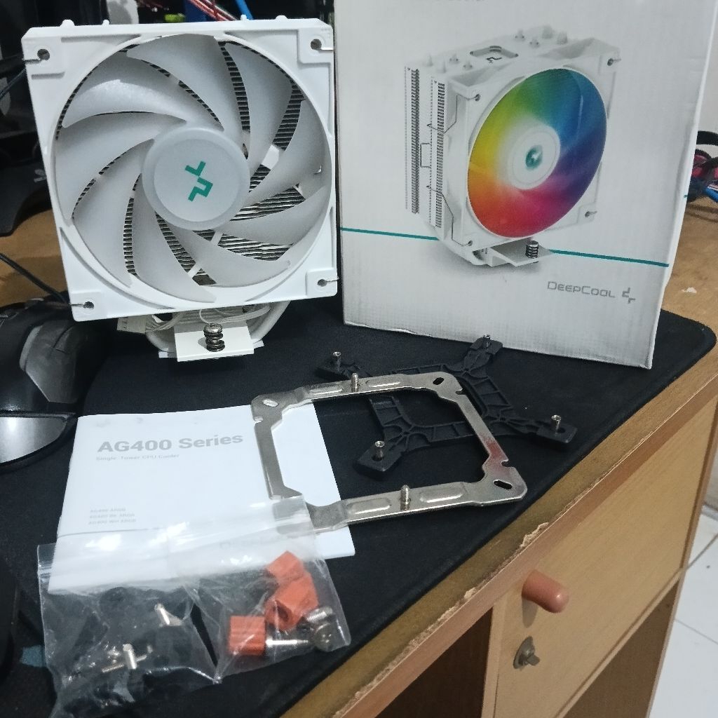 HSF พัดลมฮีทซิงค์ Deepcool AG400 WH ARGB ไม่ใช่ AK400 AG620 AK620 Digital Plus Dual R400 R620 G2