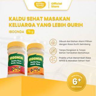 IBOONDA Kaldu Keluarga dan Anak Tanpa Penguat Rasa Tanpa Pengawet Tanpa Pewarna Kaldu Anak