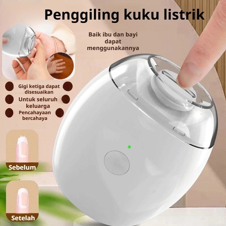 PORTABLE BABY ELECTRIC NAIL CLIPPERS LED ELECTRIC NAIL CLIPPERS