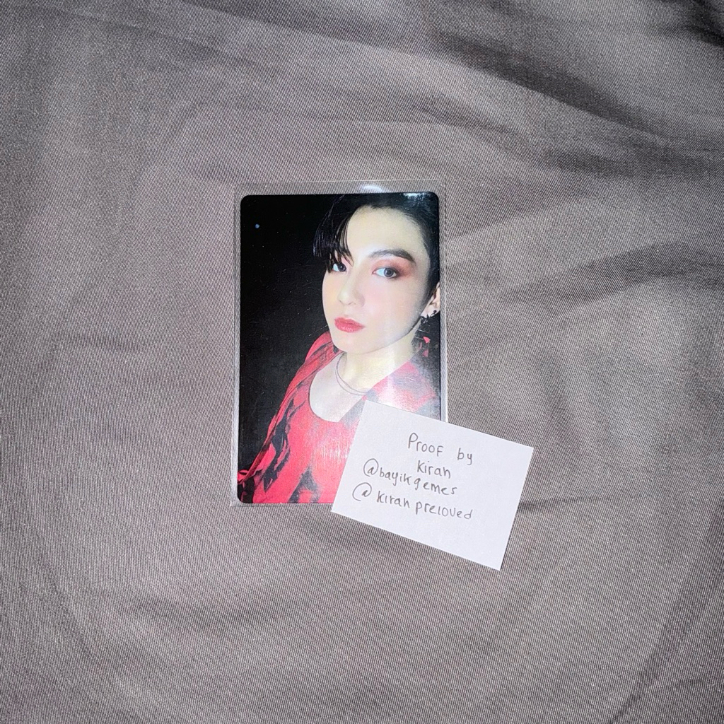 Wts photocard pc jungkook most แผนที่วิญญาณ one conception photobook อย่างเป็นทางการ