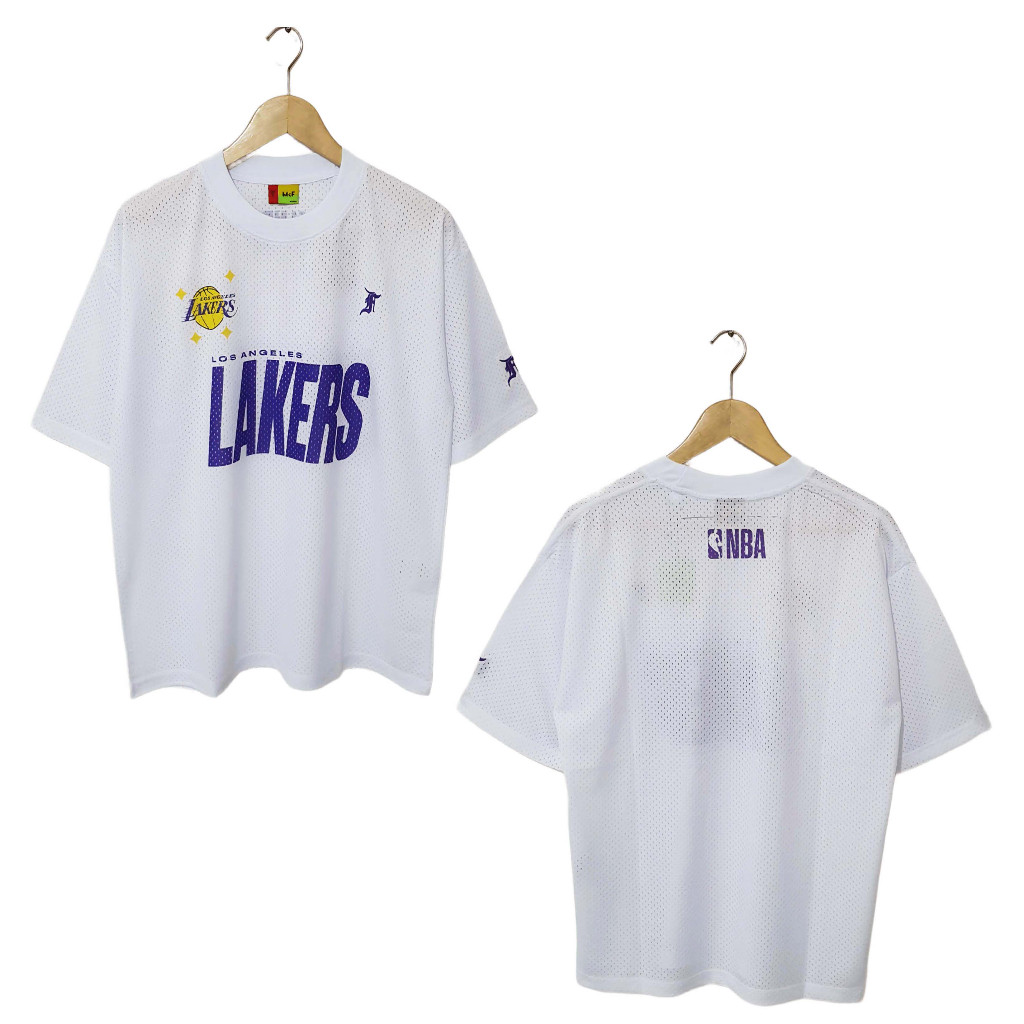 เสื้อยืด BASKETBALL / LAKERS / MESH / OVERSIZE