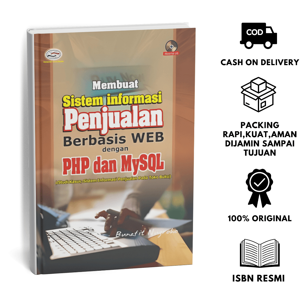 หนังสือทําระบบข้อมูลการขายตามเว็บพร้อม PHP และ MySQL + ของขวัญฟรี